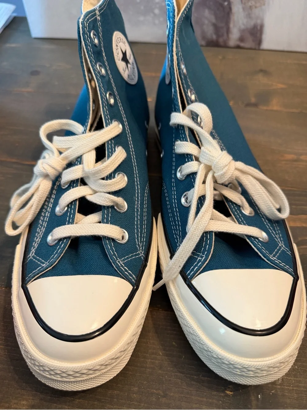 Converse Chuck 70 High A05589C Teal Universe Egret Black Men’s